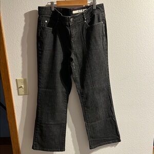 DKNY Black Denim Jeans 14 Petite